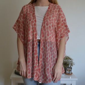 BP Nordstrom Paisley Kimono